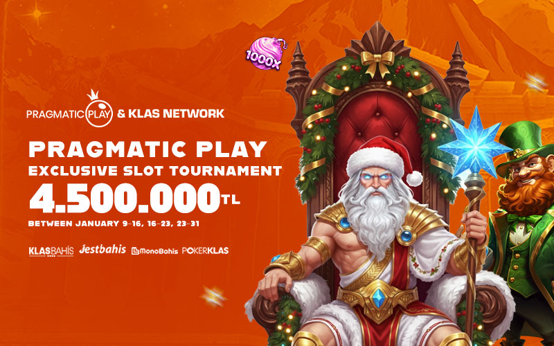 PRAGMATIC PLAY & KLAS NETWORK EXCLUSIVE SLOT TOURNAMENT